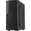 Inter-tech b-02 rgb midi tower behuizing (zwart | 3x usb-a | rgb | window)