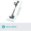 Gardena aquabrush patio 18v p4a solo accu multi-reiniger vloerreiniger (grijs turquoise, 14841-55, accu en lader niet inbegrepen, power for all alliance)