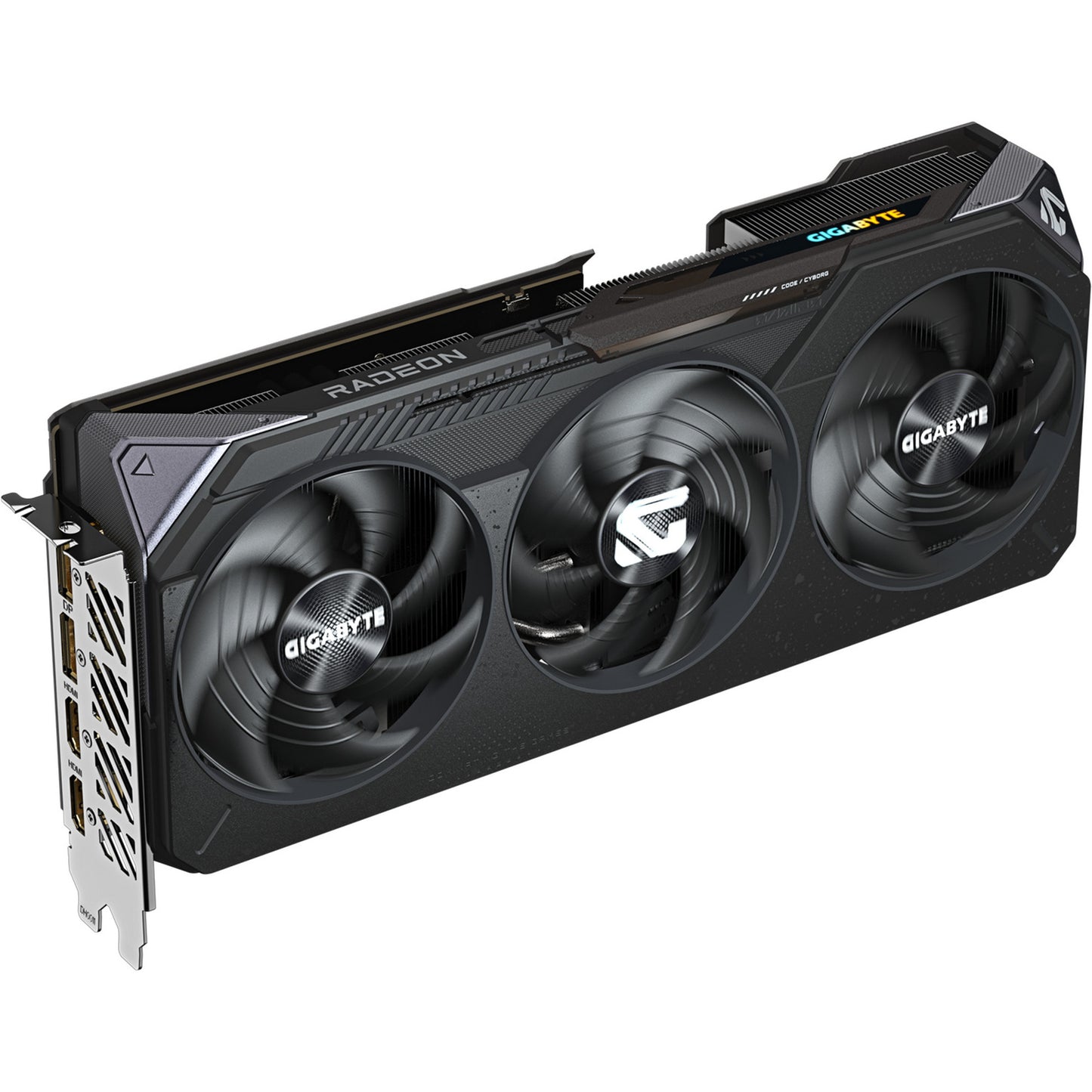Gigabyte radeon rx 9070 gre gaming oc 12g grafische kaart (zwart, 2x displayport 2.1a, 2x hdmi 2.1b, rdna4)