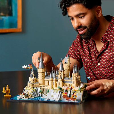 Lego harry potter - kasteel zweinstein en terrein constructiespeelgoed (76419)