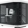 Hyte y70 midi tower behuizing (zwart wit | 2x usb-a | 1x usb-c | tempered glass)