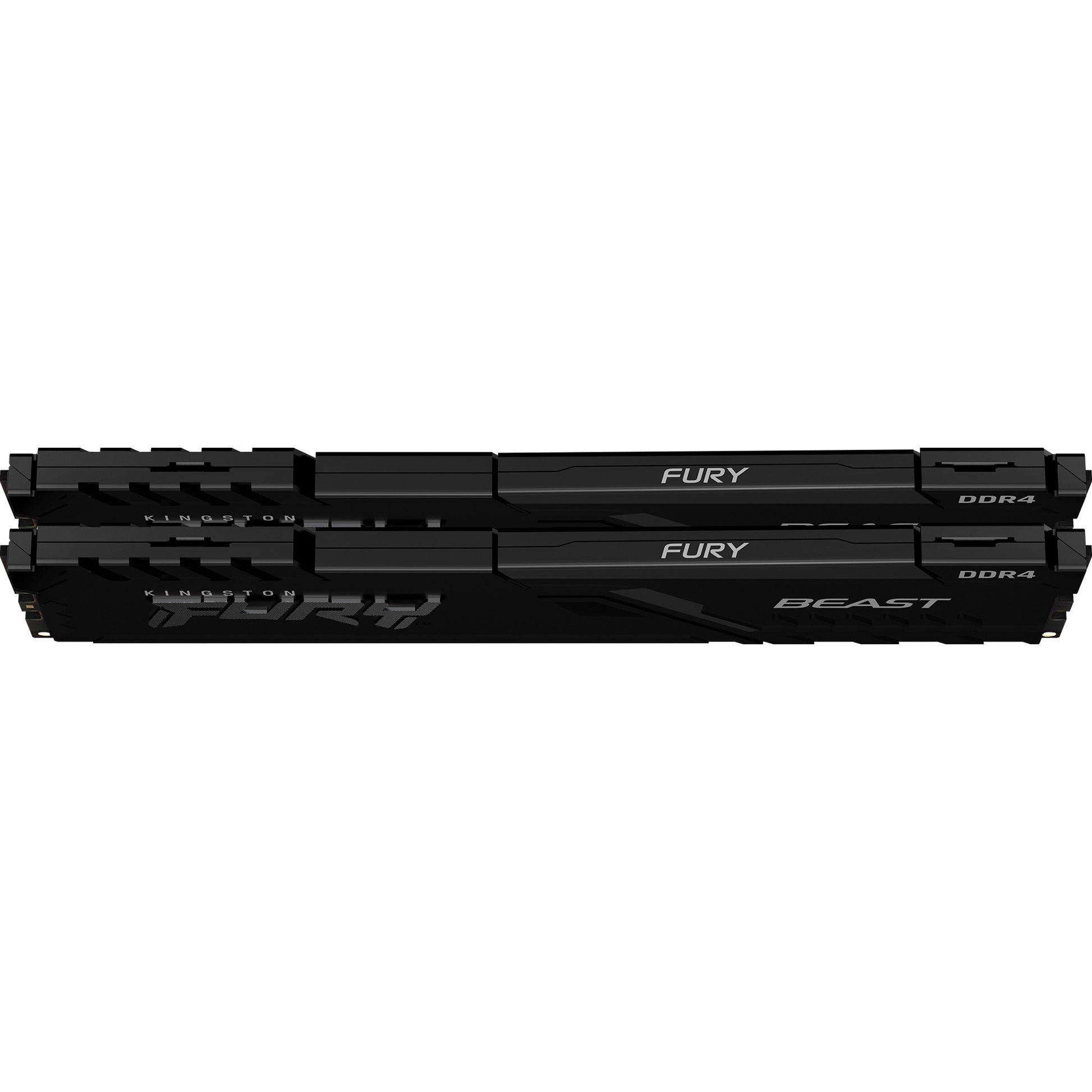 Kingston fury 64 gb ddr4-3600 (2x 32 gb) kit werkgeheugen (zwart, kf436c18bbk2 64, beast, xmp 2.0)