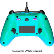 Powera advantage controller met kabel voor de xbox series x|s - fortnite: glow (neongroen, xbox series x|s, xbox one, pc) - afbeelding 5