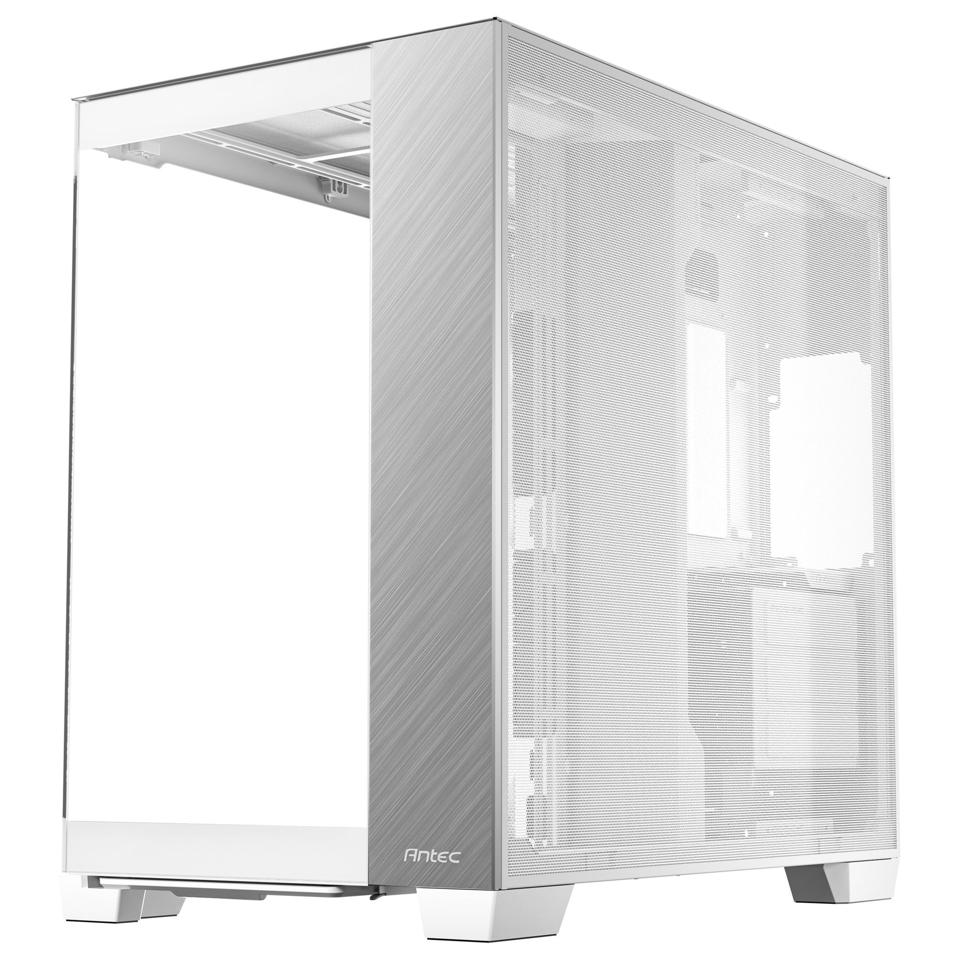 Antec c8 midi tower behuizing (wit zilver | 2x usb-a | 1x usb-c | tempered glass)