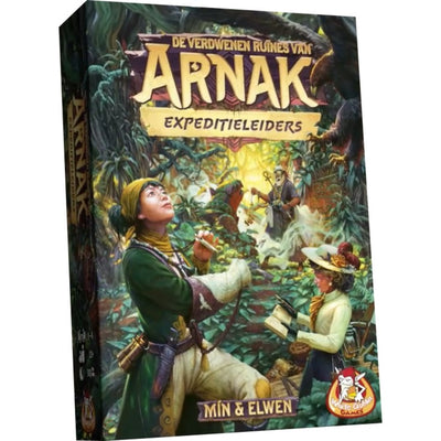 White goblin games de verdwenen ruïnes van arnak: expeditieleiders bordspel (nederlands, uitbreiding, 1 - 4 spelers, 90 minuten, vanaf 12 jaar)