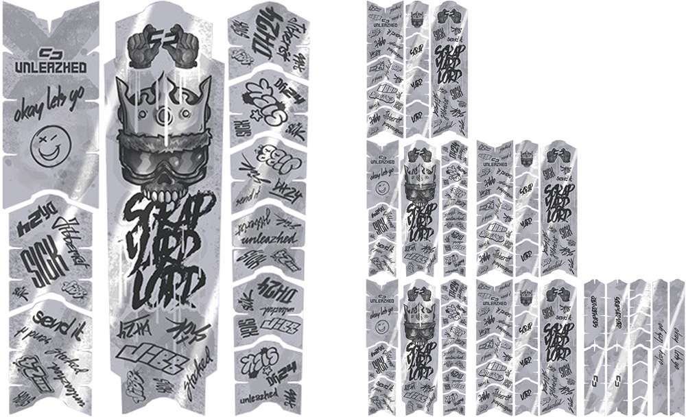 Unleazhed unscratch frame protection film - downhill24 glossy