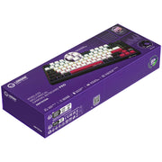 Lorgar kbp7075w rgb mechanisch gaming toetsenbord (zwart, us lay-out (qwerty), logar toxic purple, 75%, rgb, hot-swappable, pbt double-shot, bluetooth | 2.4ghz | usb) - afbeelding 9