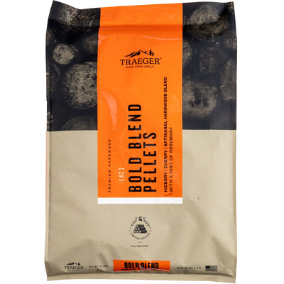 Traeger bold blent pellets - limited edition brandstof (8 kg)