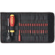 Wiha momentschroevendraaierset torquevario-s electric (rood geel, 19-delig, 0,8 - 5 nm)
