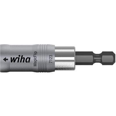 Wiha magnetische bithouder magicflip force 62mm (¼″) met ringmagneet - 36800