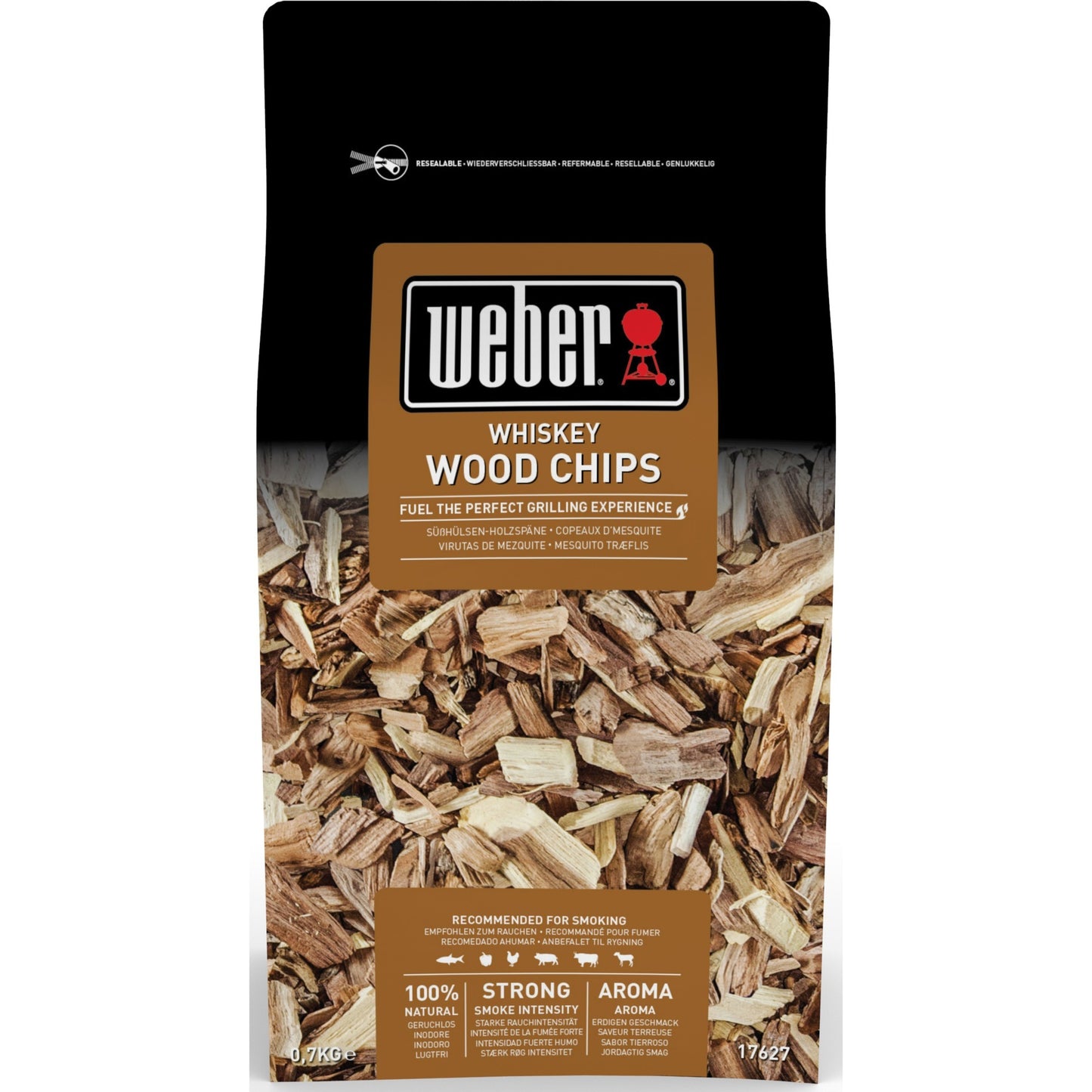 Weber whiskey houtsnippers rookchips (700 g)