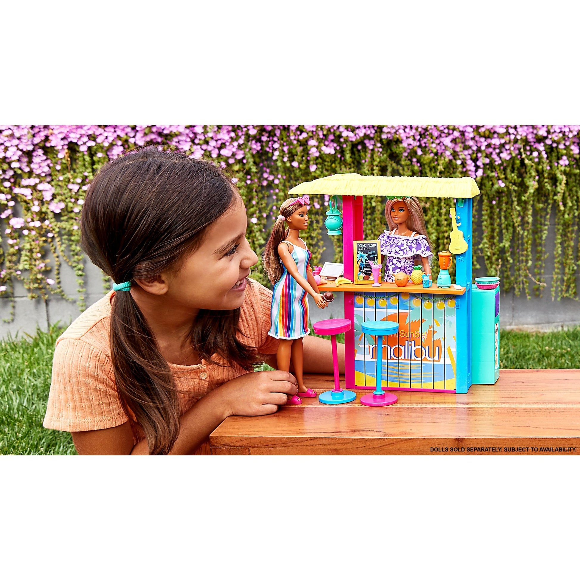 Barbie loves the ocean beach shack poppen accessoires