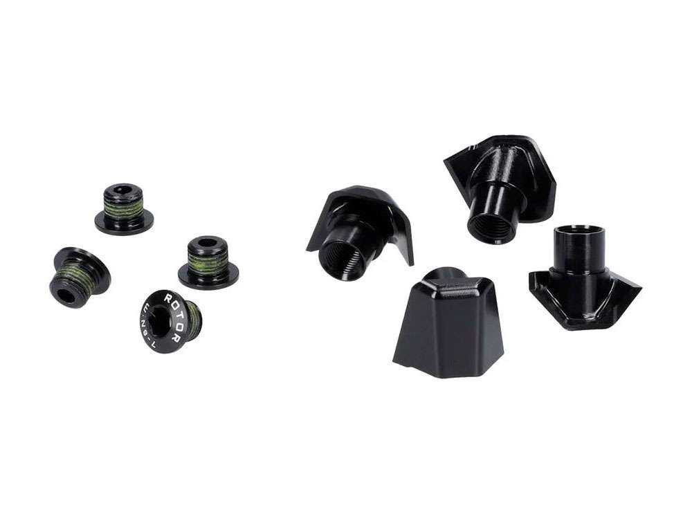 Rotor chainring bolt set incl. covers for shimano ultegra fc-r8100 crank