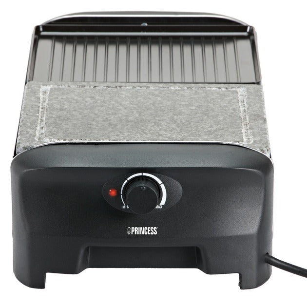 Princess raclette 8 stone grill party gourmetstel (grijs zwart)