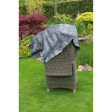 Nature tuinmeubelafdekhoes voor gestapelde stoelen afdekking (grijs, 6031601) - afbeelding 1