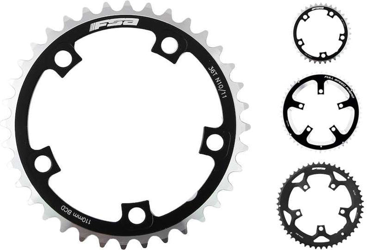 Fsa road pro 5-arm 110mm bolt circle chainring