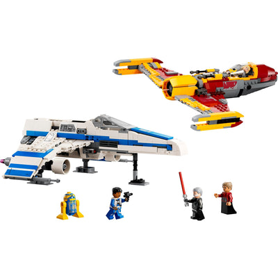 Lego star wars - new republic e-wing vs. shin hati's starfighter constructiespeelgoed (75364)