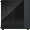 Fractal design north xl midi tower behuizing (zwart houtkleur | 2x usb-a | 1x usb-c | tempered glass)