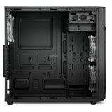 Sharkoon vg6-w rgb midi tower behuizing (zwart | 4x usb-a | rgb | window) - afbeelding 4