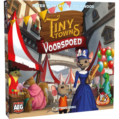 White goblin games tiny towns: voorspoed (1e uitbreiding) bordspel (uitbreiding, nederlands, 1 - 6 spelers, 30 - 60 minuten, vanaf 10 jaar)