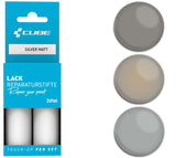 Cube touch-up pen set silver matt - afbeelding 1