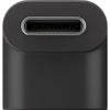 Goobay usb-c (male) naar usb-c (female) 90° adapter (zwart)