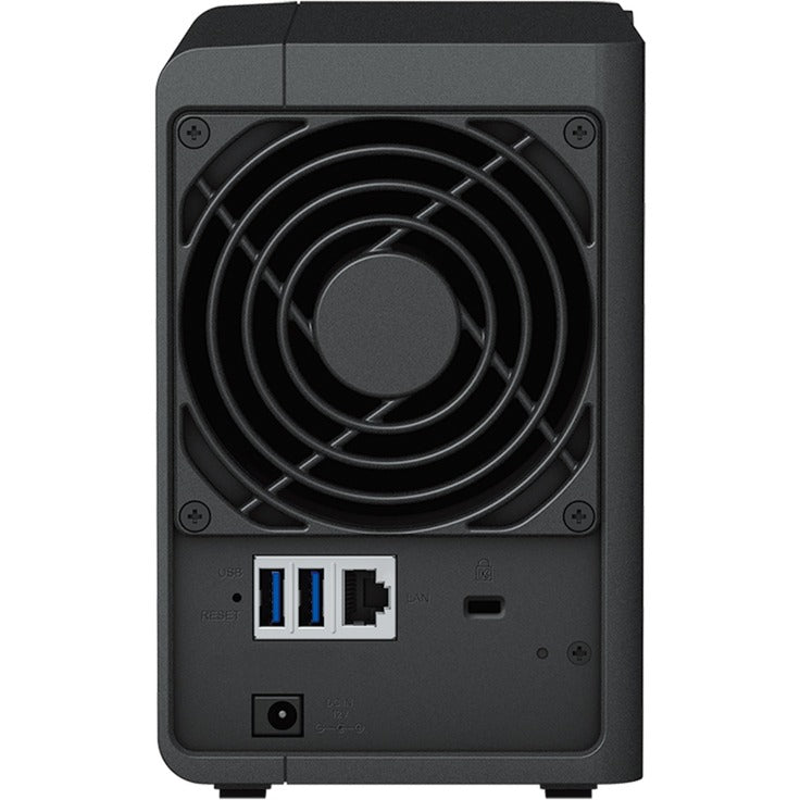 Synology diskstation ds223 nas (zwart, 1x 1gbe lan, 3x usb 3.2 gen 1)