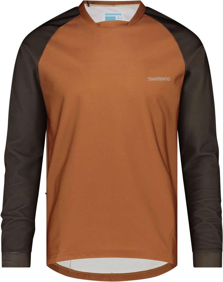 Shimano parco warm - mtb long sleeve jersey