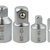 Katana 4-piece ratchet adapter set