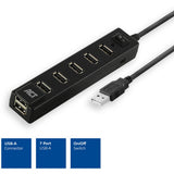 Act usb-hub ac6215 zwart - afbeelding 2