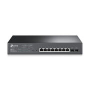 Tp-link omada sg2210mp jetstream 10-poorts gigabit smart-switch (zwart, 8x poe+, 2x gigabit sfp) - afbeelding 1