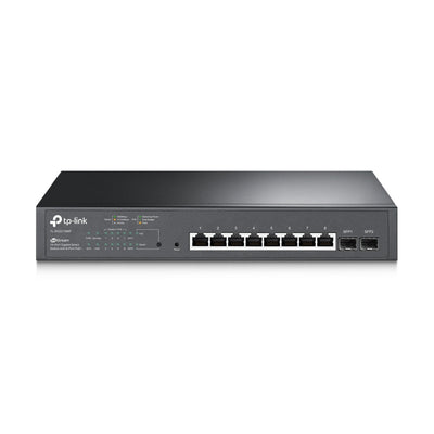 Tp-link omada sg2210mp jetstream 10-poorts gigabit smart-switch (zwart, 8x poe+, 2x gigabit sfp)