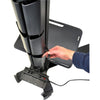 Ergotron neo-flex mobile mediacenter uhd voet (zwart)