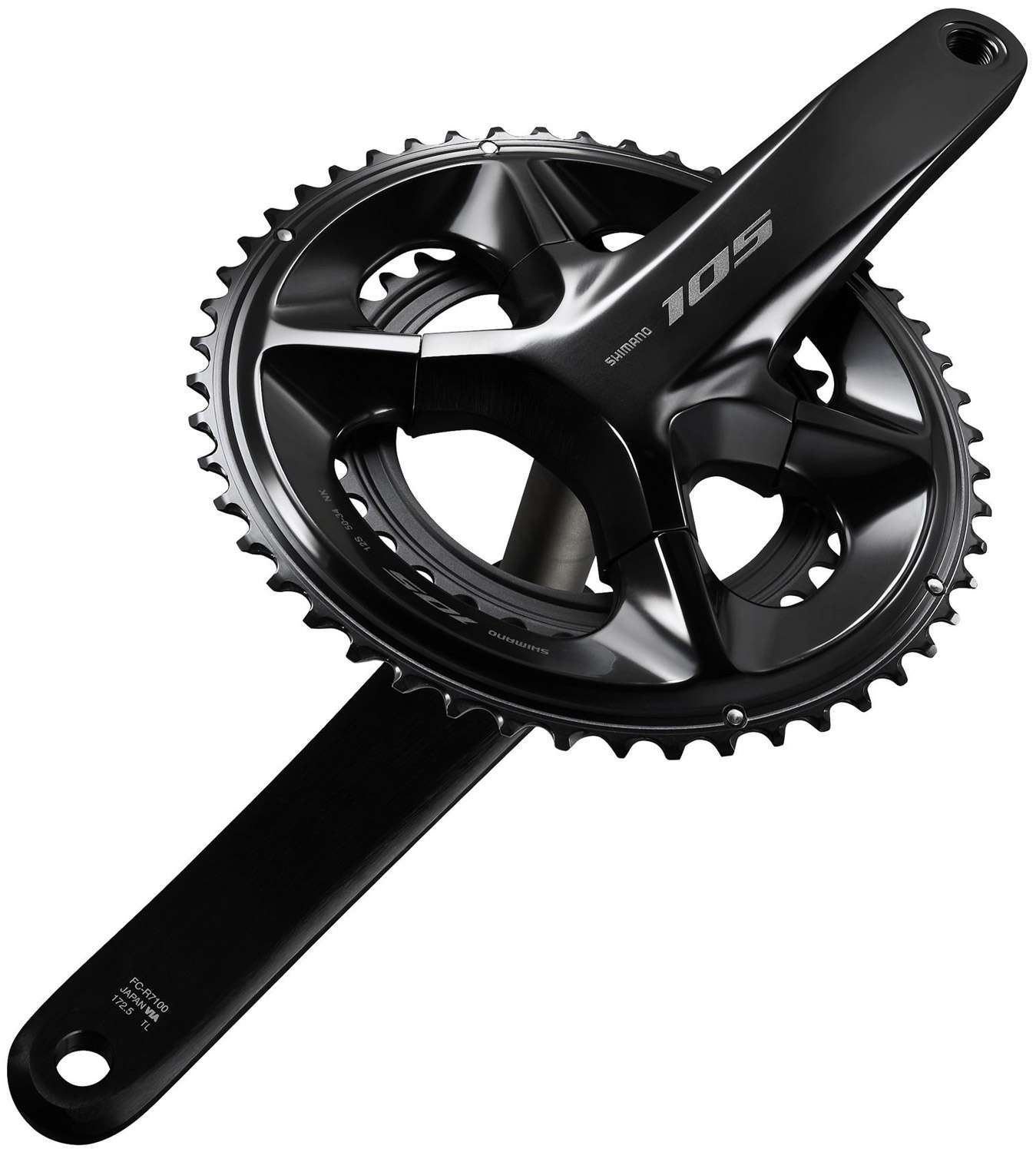 Shimano 105 fc-r7100 12-speed crank 50 34