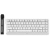Mchose ace 68 hall effect magnetic switch gaming keyboard (wit, us lay-out (qwerty), ice rhino magnetic, 65%, rgb, hot swap, usb-c, hall effect sensor)