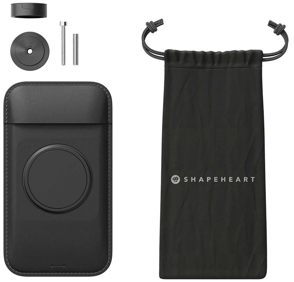 Shapeheart magnetic smartphone fork stem mount for bike