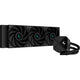 Deepcool ls720s zero dark waterkoeling (zwart, 4-pins pwm fan-connector)