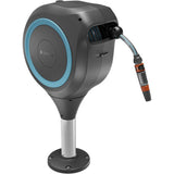 Gardena patio slangenbox rollup s slanghaspel (grijs wit, 15 meter, incl. reinigingsspuit) - afbeelding 1
