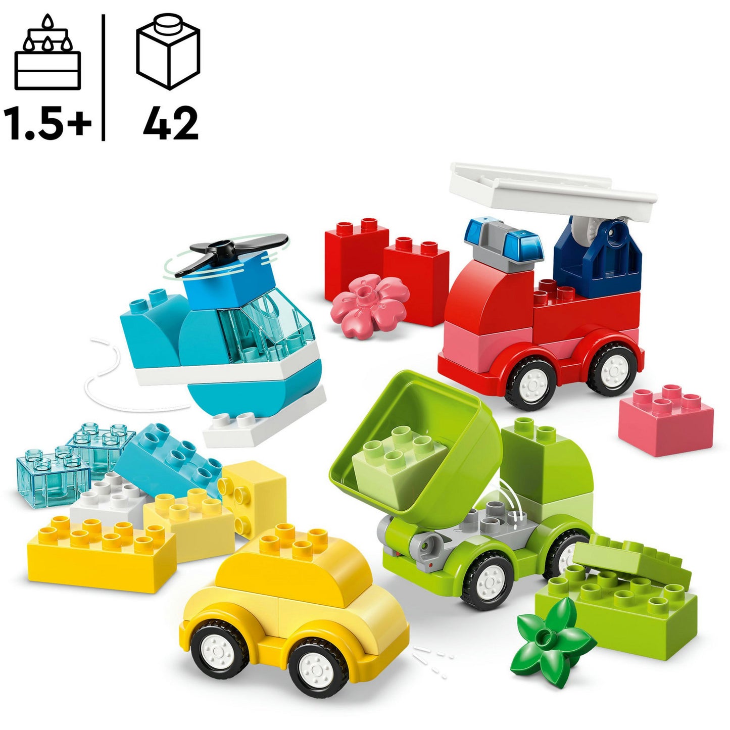 Lego duplo 10474 mijn eerste creatieve voertuigen