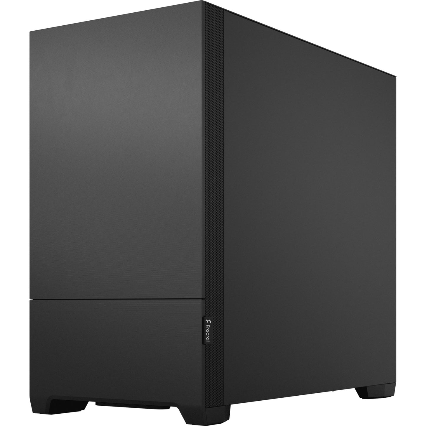 Fractal design pop mini silent black solid midi tower behuizing (zwart | 2x usb-a)
