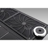 Silverstone sst-gd07b-c htpc behuizing (zwart | 1x usb-a | 1x usb-c)