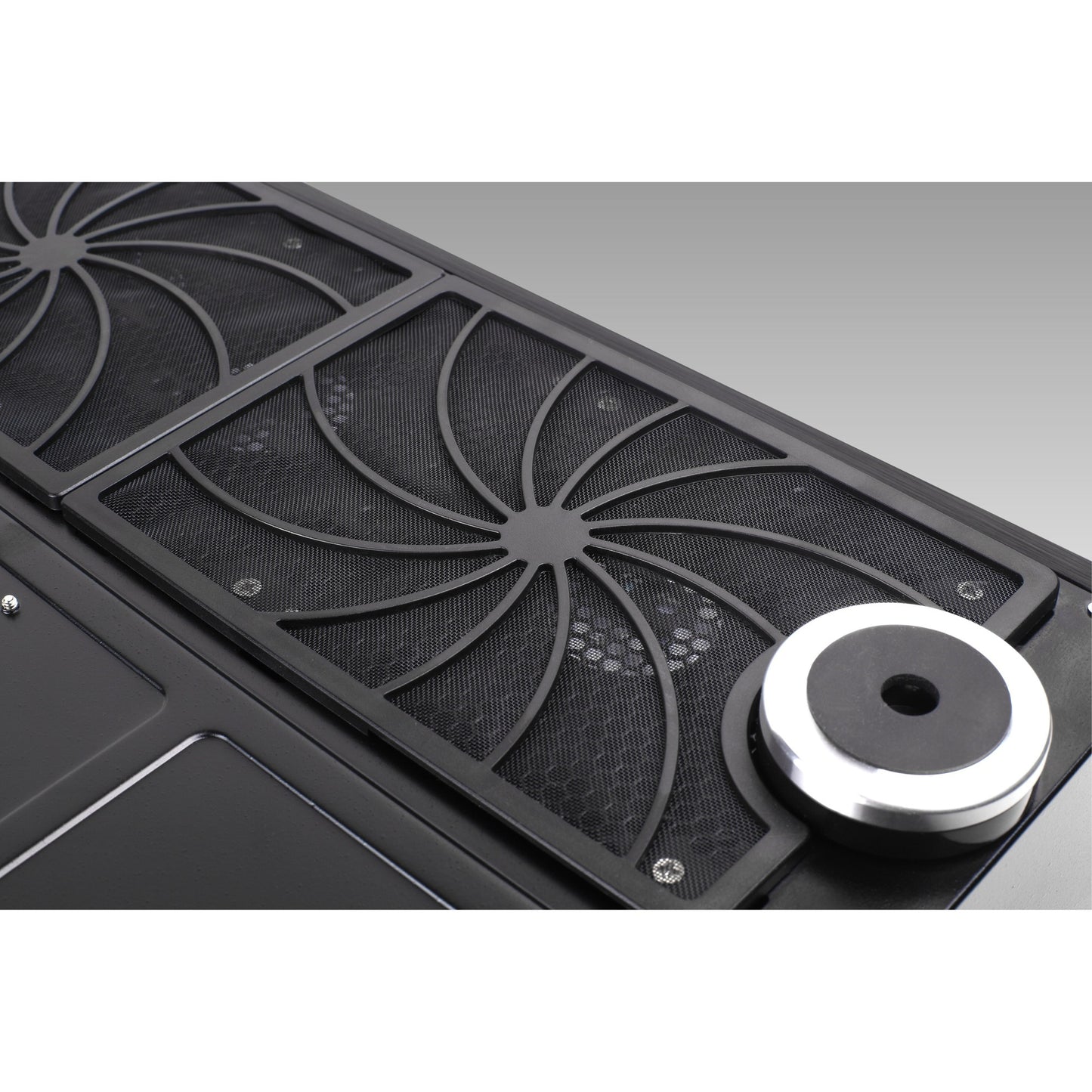 Silverstone sst-gd07b-c htpc behuizing (zwart | 1x usb-a | 1x usb-c)
