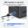Ugreen nasync dxp2800 (grijs, 2,5gbe, hdmi, usb-c)