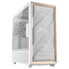 Antec flux midi tower behuizing (wit | 2x usb-a | 1x usb-c | tempered glass)