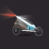 Croozer two-seater sliding light bar