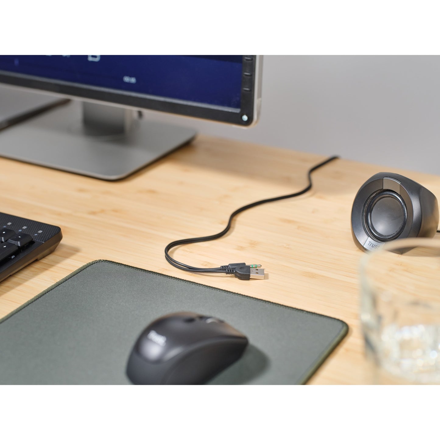 Trust polo 2.0 luidsprekerset pc-luidspreker (zwart)