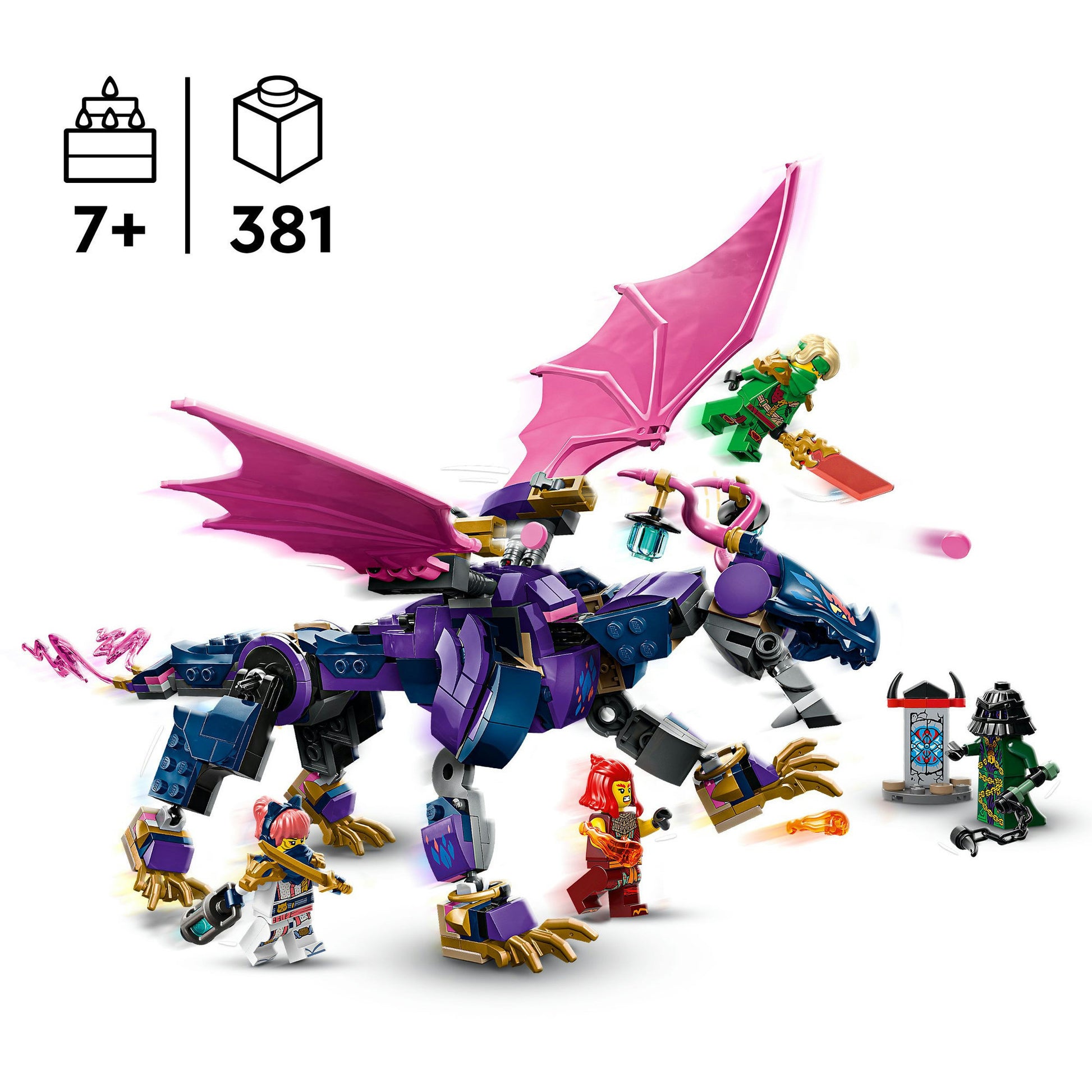 Lego ninjago 71842 rontu de meesterdraak
