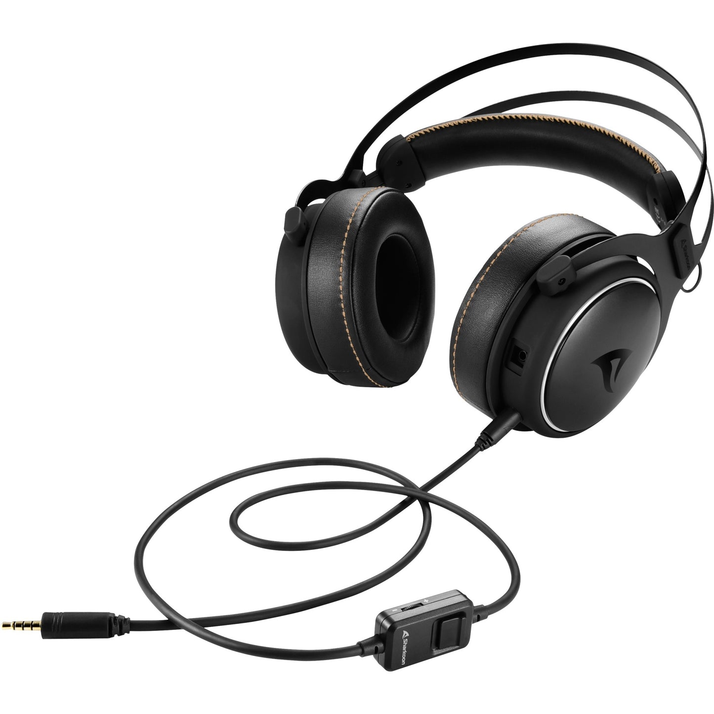 Sharkoon skiller sgh50 over-ear gaming headset (zwart, pc, playstation 4, playstation 5, xbox series s|x)