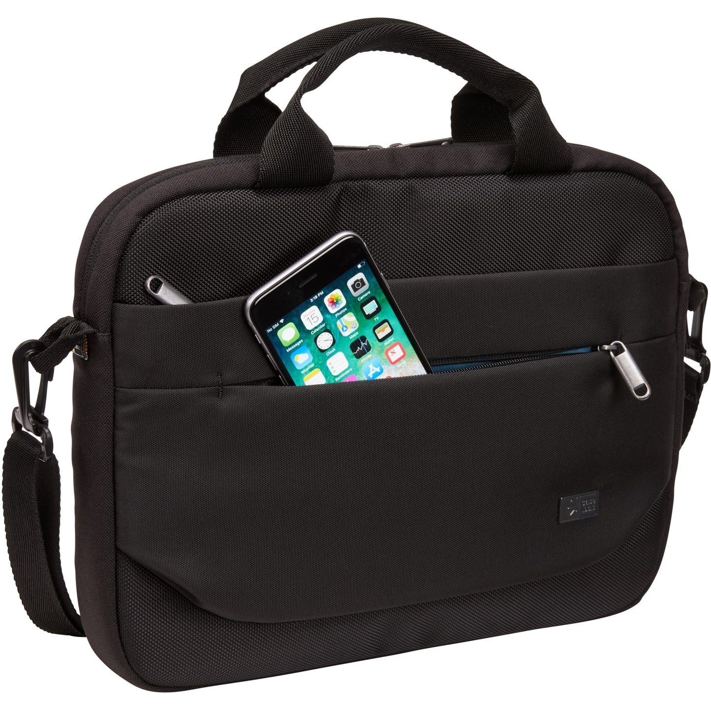 Case logic advantage 11,6 attaché notebooktas laptoptas (zwart)