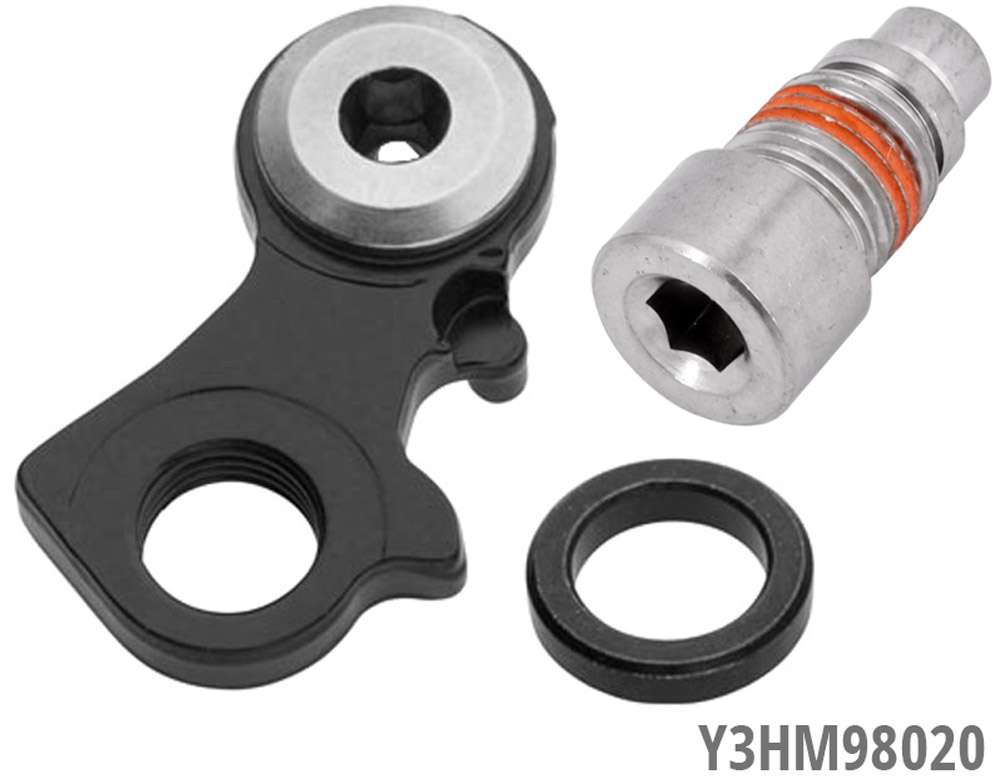Shimano axle unit for rd-m5120 4120 rear derailleur bracket